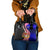 Malaysia Coat of Arms Shoulder Handbag with National Flag and Black Batik Pattern