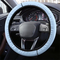 Prince Hall Freemasonry Steering Wheel Cover Vintage Brush Stroke Masonic Blue Gold Graphic