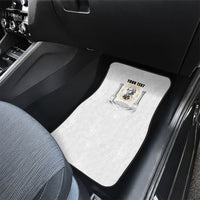 Personalized Prince Hall Freemasonry Car Mats Masonic Square And Compass Vintage Gold Pillar Illustration