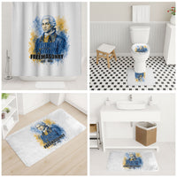 Prince Hall Freemasonry Bathroom Set Square And Compass Letter G Watercolor Portrait Art