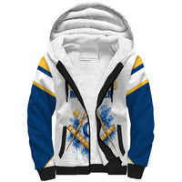 Prince Hall Freemasonry Sherpa Hoodie Square And Compass Letter G Watercolor Portrait Art