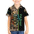Personalized Fish Reaper Skull Kid Hawaiian Shirt Camouflage Background and Fishing Rod Graphic Design - Wonder Print Shop