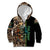 Personalized Fish Reaper Skull Kid Hoodie Camouflage Background and Fishing Rod Graphic Design - Wonder Print Shop