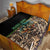 Personalized Fish Reaper Skull Quilt Camouflage Background and Fishing Rod Graphic Design - Wonder Print Shop