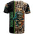 Personalized Fish Reaper Skull T Shirt Camouflage Background and Fishing Rod Graphic Design - Wonder Print Shop