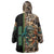 Personalized Fish Reaper Skull Wearable Blanket Hoodie Camouflage Background and Fishing Rod Graphic Design - Wonder Print Shop