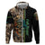 Personalized Fish Reaper Skull Zip Hoodie Camouflage Background and Fishing Rod Graphic Design - Wonder Print Shop