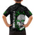 Personalized Skull Bowling Family Matching Short Sleeve Bodycon Dress and Hawaiian Shirt Green Flame Skull - Wonder Print Shop