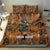 Custom Deer Hunting Bedding Set Big Game Camo Forest Design and Skeleton Archer - Wonder Print Shop