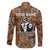 Custom Deer Hunting Family Matching Long Sleeve Bodycon Dress and Hawaiian Shirt Big Game Camo Forest Design and Skeleton Archer - Wonder Print Shop