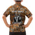 Custom Deer Hunting Family Matching Mermaid Dress and Hawaiian Shirt Big Game Camo Forest Design and Skeleton Archer - Wonder Print Shop