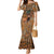 Custom Deer Hunting Mermaid Dress Big Game Camo Forest Design and Skeleton Archer - Wonder Print Shop