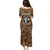 Custom Deer Hunting Puletasi Big Game Camo Forest Design and Skeleton Archer - Wonder Print Shop