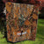 Custom Deer Hunting Quilt Big Game Camo Forest Design and Skeleton Archer - Wonder Print Shop