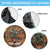 Custom Deer Hunting Spare Tire Cover Big Game Camo Forest Design and Skeleton Archer - Wonder Print Shop
