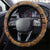 Deer Hunting Steering Wheel Cover Big Game Camo Forest Design and Skeleton Archer - Wonder Print Shop