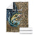 Personalized Walleye Splash Blanket Camo Reeds and Night Forest Fishing Theme - Wonder Print Shop