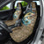 Personalized Walleye Splash Car Seat Cover Camo Reeds and Night Forest Fishing Theme - Wonder Print Shop