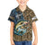 Personalized Walleye Splash Hawaiian Shirt Camo Reeds and Night Forest Fishing Theme - Wonder Print Shop