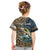 Personalized Walleye Splash Kid T Shirt Camo Reeds and Night Forest Fishing Theme - Wonder Print Shop