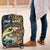 Personalized Walleye Splash Luggage Cover Camo Reeds and Night Forest Fishing Theme - Wonder Print Shop