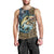 Personalized Walleye Splash Men Tank Top Camo Reeds and Night Forest Fishing Theme - Wonder Print Shop