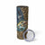 Personalized Walleye Splash Skinny Tumbler Camo Reeds and Night Forest Fishing Theme - Wonder Print Shop