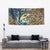 Personalized Walleye Splash Tapestry Camo Reeds and Night Forest Fishing Theme - Wonder Print Shop