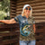 Personalized Walleye Splash Women Polo Shirt Camo Reeds and Night Forest Fishing Theme - Wonder Print Shop