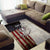 Personalized Distressed American Flag Bass Fishing Area Rug Hooked Fish and Rustic Vintage Theme - Wonder Print Shop