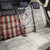 Personalized Distressed American Flag Bass Fishing Back Car Seat Cover Hooked Fish and Rustic Vintage Theme - Wonder Print Shop