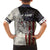 Personalized Distressed American Flag Bass Fishing Family Matching Puletasi and Hawaiian Shirt Hooked Fish and Rustic Vintage Theme - Wonder Print Shop