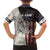 Personalized Distressed American Flag Bass Fishing Family Matching Short Sleeve Bodycon Dress and Hawaiian Shirt Hooked Fish and Rustic Vintage Theme - Wonder Print Shop