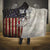 Personalized Distressed American Flag Bass Fishing Hooded Blanket Hooked Fish and Rustic Vintage Theme - Wonder Print Shop