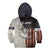 Personalized Distressed American Flag Bass Fishing Kid Hoodie Hooked Fish and Rustic Vintage Theme - Wonder Print Shop