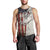 Personalized Distressed American Flag Bass Fishing Men Tank Top Hooked Fish and Rustic Vintage Theme - Wonder Print Shop