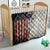 Personalized Distressed American Flag Bass Fishing Quilt Hooked Fish and Rustic Vintage Theme - Wonder Print Shop