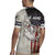 Personalized Distressed American Flag Bass Fishing Rugby Jersey Hooked Fish and Rustic Vintage Theme - Wonder Print Shop