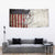 Personalized Distressed American Flag Bass Fishing Tapestry Hooked Fish and Rustic Vintage Theme - Wonder Print Shop