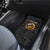 Personalized Yin Yang Billiards Car Mats 8 Ball and 9 Ball in Fiery Black Camo Pattern - Wonder Print Shop