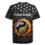 Personalized Yin Yang Billiards Rugby Jersey 8 Ball and 9 Ball in Fiery Black Camo Pattern - Wonder Print Shop