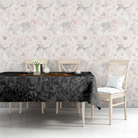 Personalized Yin Yang Billiards Tablecloth 8 Ball and 9 Ball in Fiery Black Camo Pattern - Wonder Print Shop