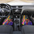 Punk Cheetah Graffiti Car Mats with Punk Not Dead Street Art and Neon Jungle Design - Wonder Print Shop
