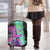 Punk Cheetah Graffiti Luggage Cover with Punk Not Dead Street Art and Neon Jungle Design - Wonder Print Shop