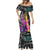 Punk Cheetah Graffiti Mermaid Dress with Punk Not Dead Street Art and Neon Jungle Design - Wonder Print Shop
