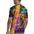Punk Cheetah Graffiti Rugby Jersey with Punk Not Dead Street Art and Neon Jungle Design - Wonder Print Shop