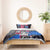 4th of July Graffiti Bedding Set with Statue of Liberty and American Independence Street Art Design - Wonder Print Shop