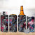 4th of July Graffiti 4 in 1 Can Cooler Tumbler with Statue of Liberty and American Independence Street Art Design - Wonder Print Shop