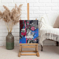 4th of July Graffiti Canvas Wall Art with Statue of Liberty and American Independence Street Art Design - Wonder Print Shop