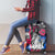 4th of July Graffiti Luggage Cover with Statue of Liberty and American Independence Street Art Design - Wonder Print Shop